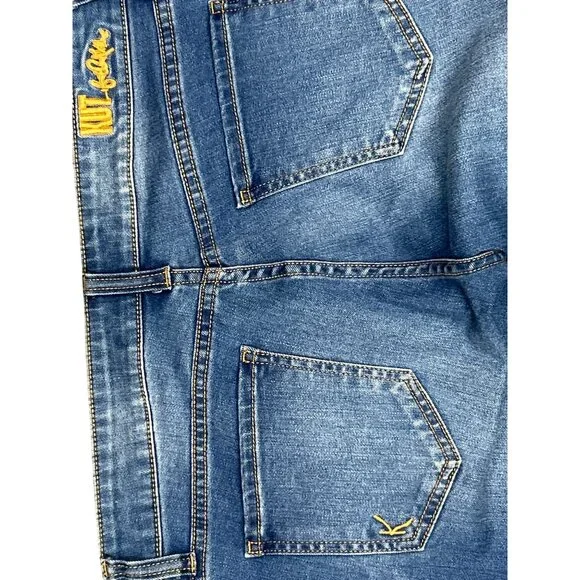 Kut from the Kloth Distressed High-Rise Skinny Ankle Jeans Size 10 - Picture 6 of 6